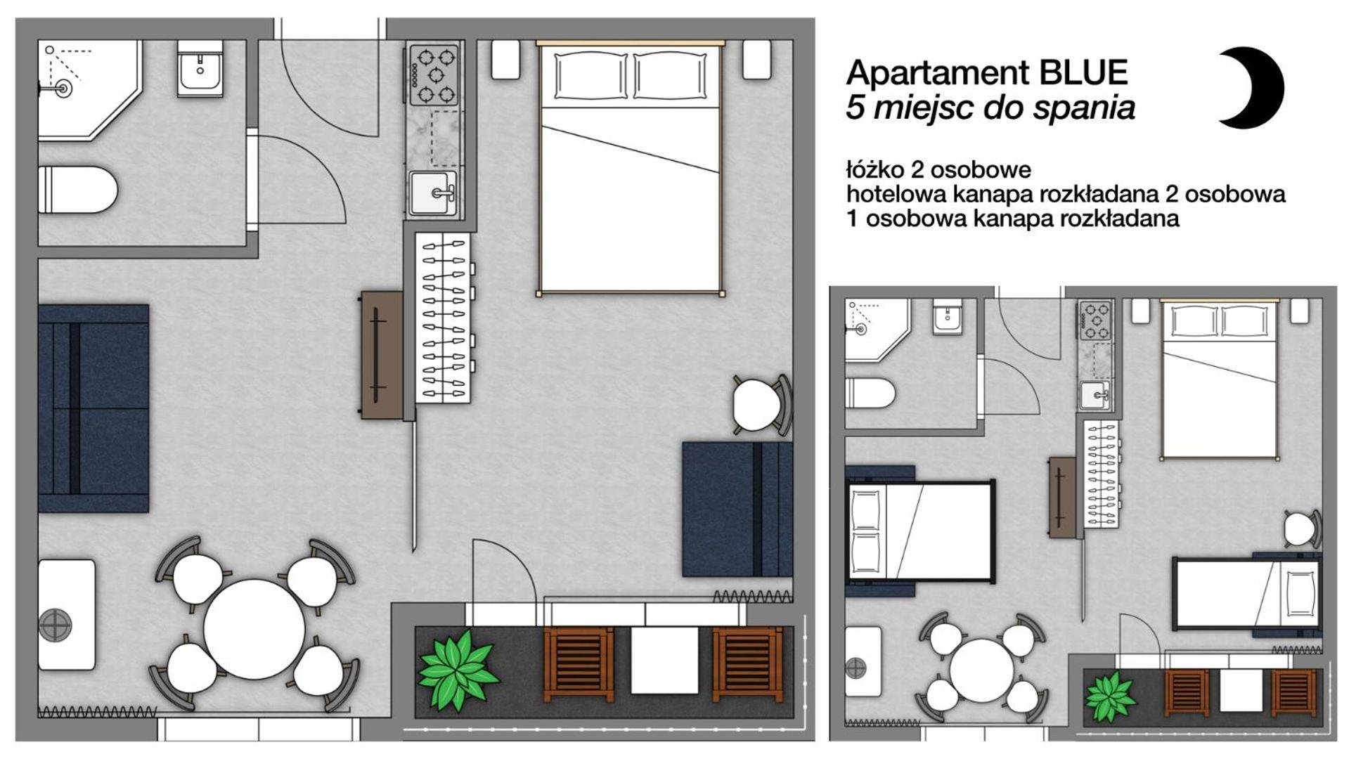 Bluemint Debina Apartamenty Przy Plazy Экстерьер фото